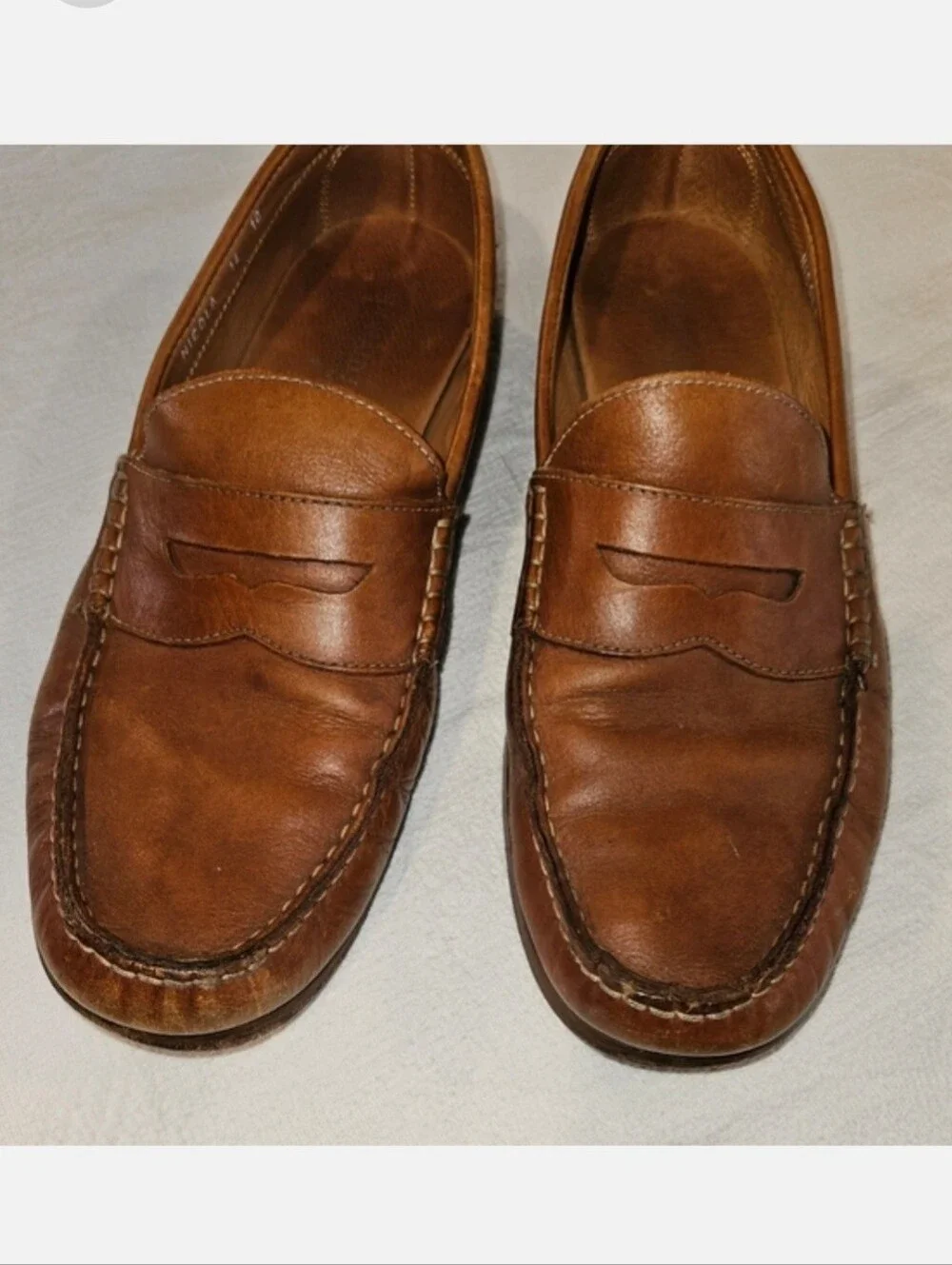 Donald J Pliner Shoes Men's Loafers Nicola Size 10 Italian Leather Office Dress